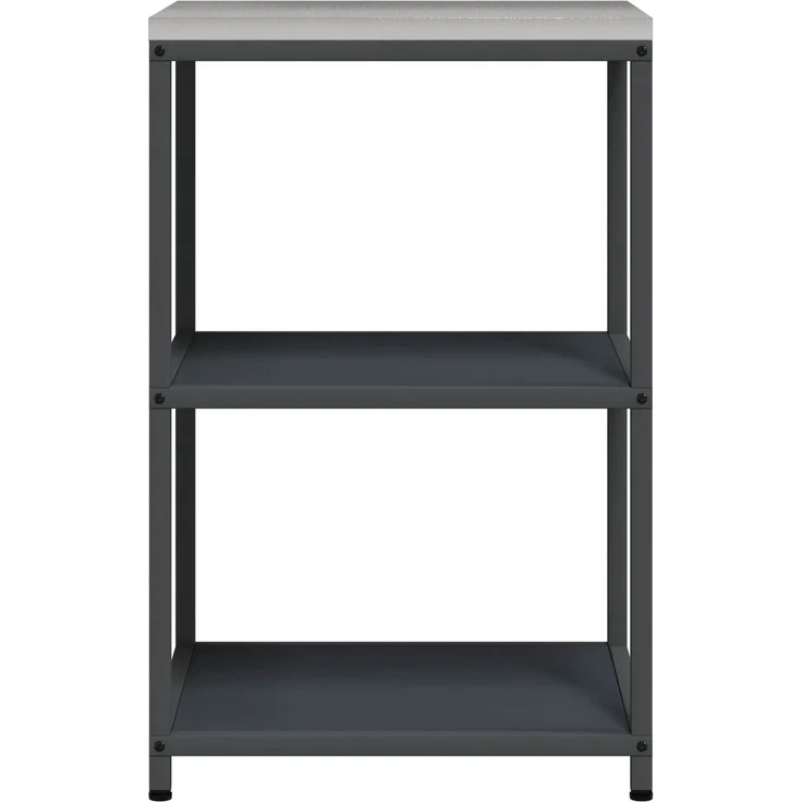 vidaXL Küchenregal HATTEM Anthrazit 60 x 50 x 92 cm Stahl 874963 – Bild 6