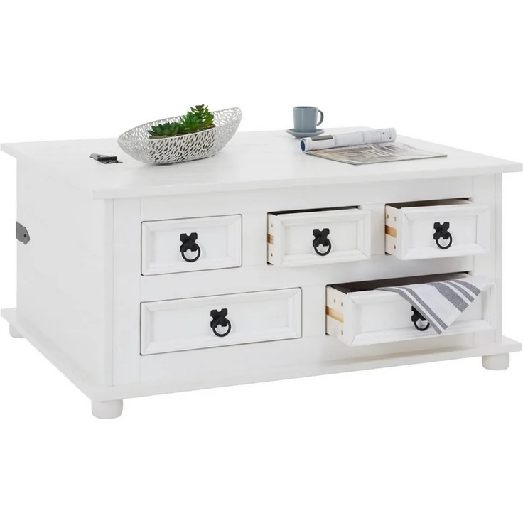 IDIMEX Truhentisch TEQUILA, Truhentisch Couchtisch Mexico Möbel Wohnzimmer Tisch Truhe Mexiko Stil – Bild 2
