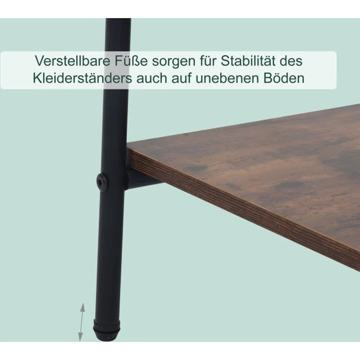 Relaxdays Kleiderständer mit 5 Ablagen – Bild 6