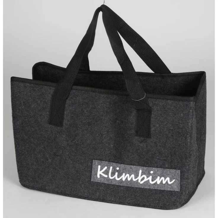 Filztasche Schriftzug Kamin Brennholz Korb Tragen Shopper Aufbewahrung Einkauf – Bild 5