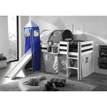 Turm DUNKELBLAU / HELLBALU für Spielbett Hochbett Etagenbett