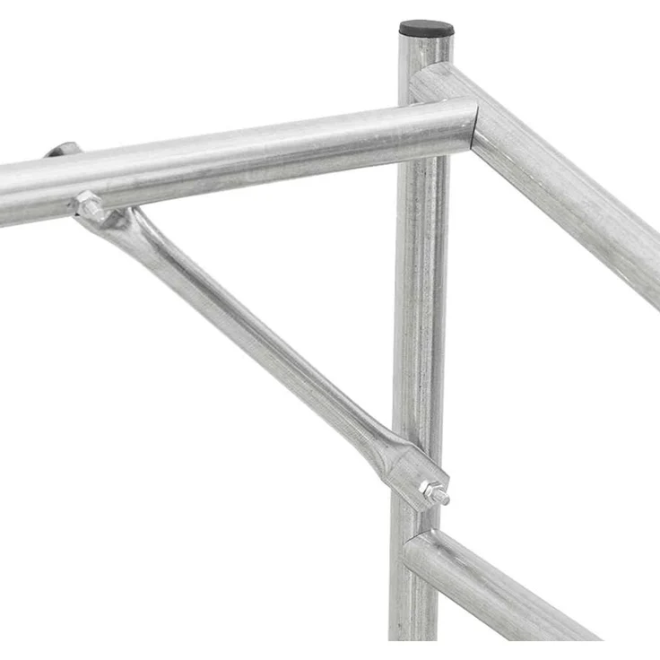vidaXL Brennholzregal mit Regenschutz 150x80x200 cm Verzinkter Stahl 4104954 – Bild 9