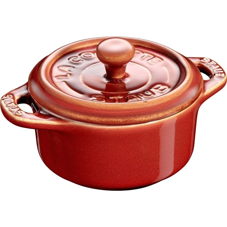Staub Staub Mini-Cocotte rund 200 ml Kastanie 405119990