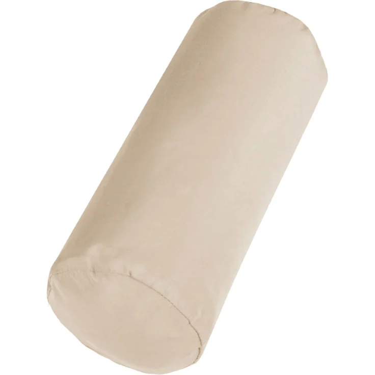 Bestlivings Nackenrolle 10x25cm ( BxL ) Bezug in der Farbe Sandgrau, in vielen vers. Farben – Bild 2