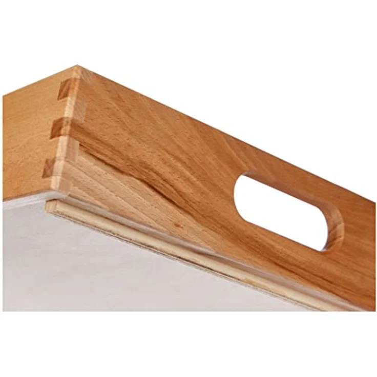 Zeller Present Aufbewahrungskorb Allzweckkiste, Buche lackiert, 40 x 30 x 7 cm – Bild 5