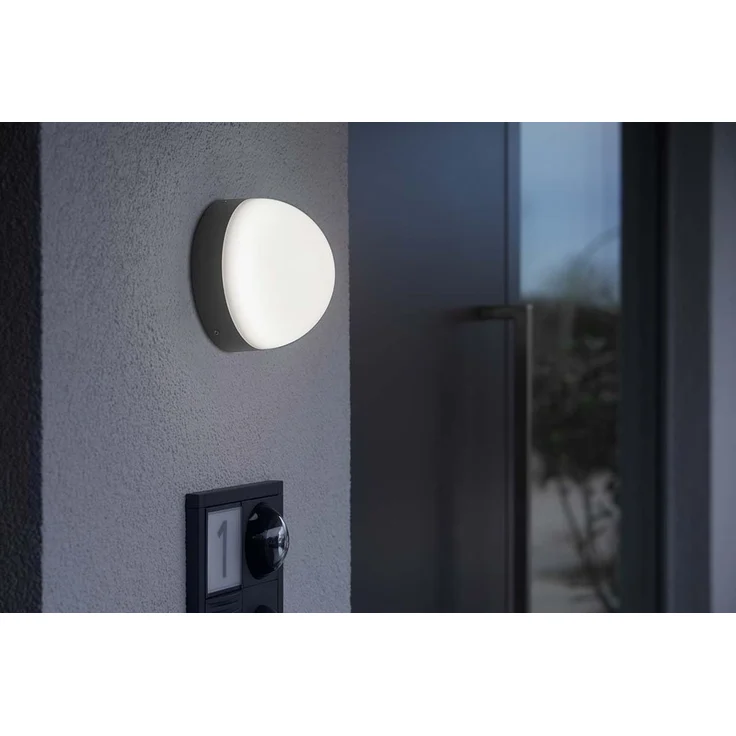 Osram LED Wand- und Deckenleuchte, Leuchte fuer Aussenanwendungen, warmweiss, Integrierter Tageslicht- und Bewegungssensor, Endura Style Ball Sensor – Bild 6