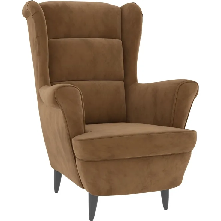 vidaXL Sessel Braun Samt [324067]