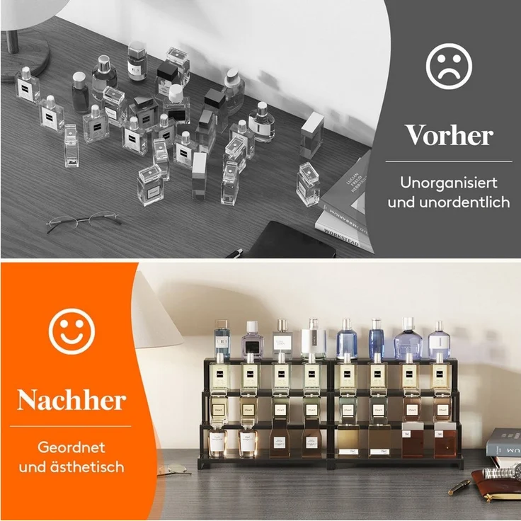 Lifewit Stufenregal Multifunktionales Regal für Kölnisch Wasser, Figuren, Sammlerstücke, 1-tlg. – Bild 3