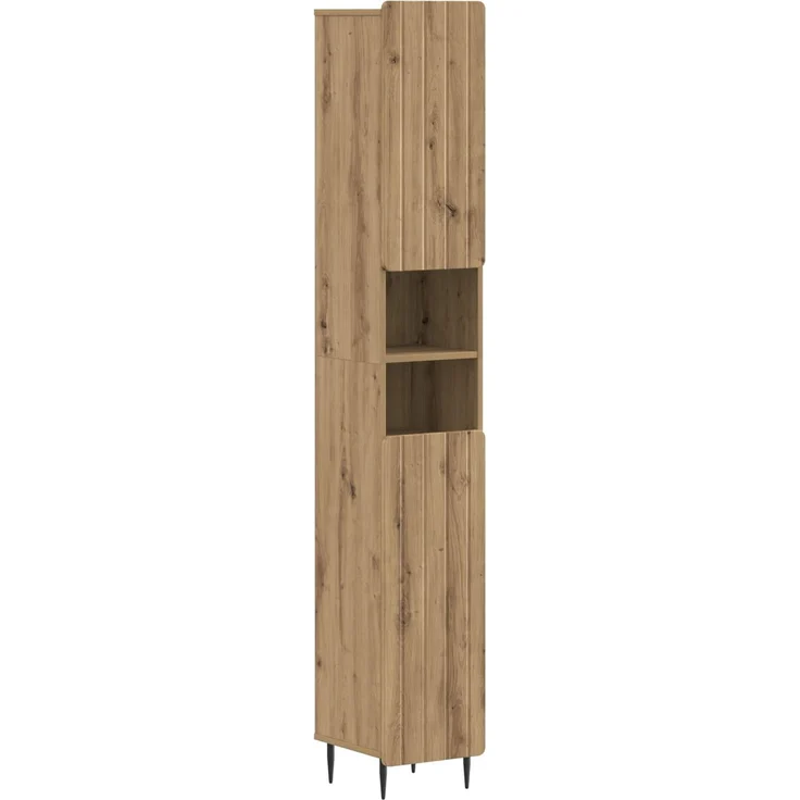 vidaXL 3-teiliges Badezimmer-Schranksystem ZWOLLE Artisan-Eiche 3417440 – Bild 5