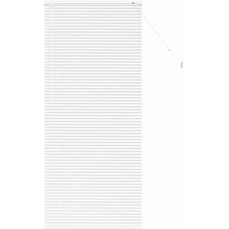 vidaXL Venezianische Jalousie Weiß 175 x 70 cm 25 mm Aluminium 42005991 – Bild 2