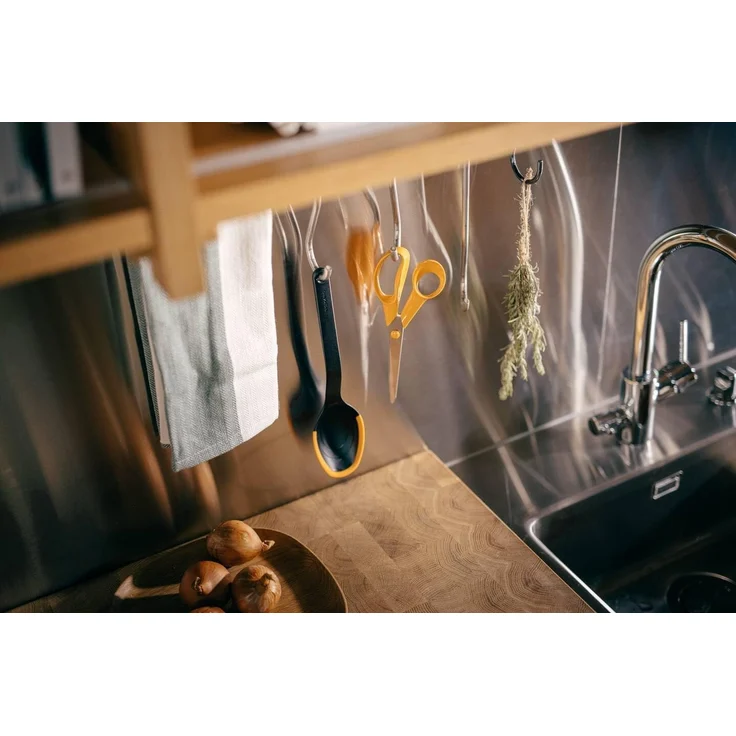 Fiskars Functional Form Kochlöffel mit Silikonkante, Rührlöffel, Kochzubehör, 1027299 – Bild 5