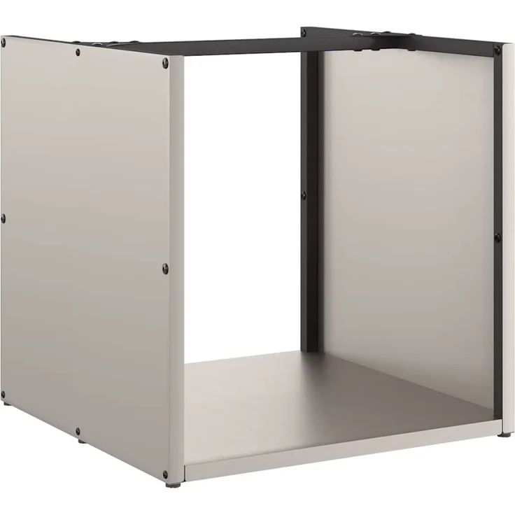 vidaXL Brennholzregal 40x40x40 cm Wetterfester Stahl 864242 – Bild 5