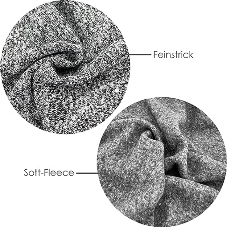 Wohndecke Strick Kuscheldecke Super Soft Fleece Sofadecke, heimtexland, Premium Qualität I meliert I 150x200 I – Bild 4