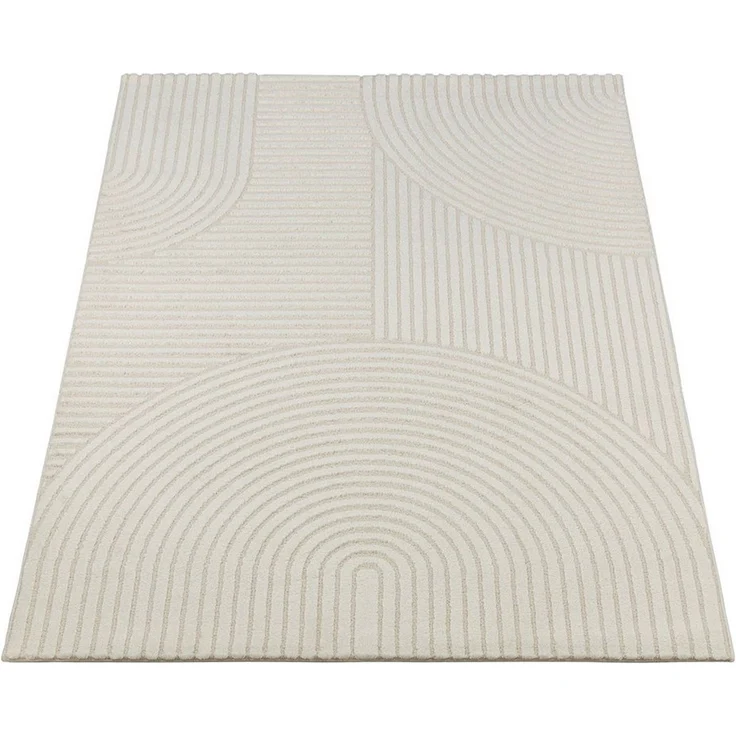 the carpet Teppich Everest Hoch-Tief-Struktur, rechteckig, Höhe: 14 mm, Wohnzimmer Teppich, hohe Flordichte, 3D-Effekt, weiche Oberfläche – Bild 2