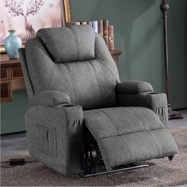 MCombo Relaxsessel MCombo Elektrisch Relaxsessel Massagesessel Fernsehsessel 7061, mit Relaxfunktion – Bild 2