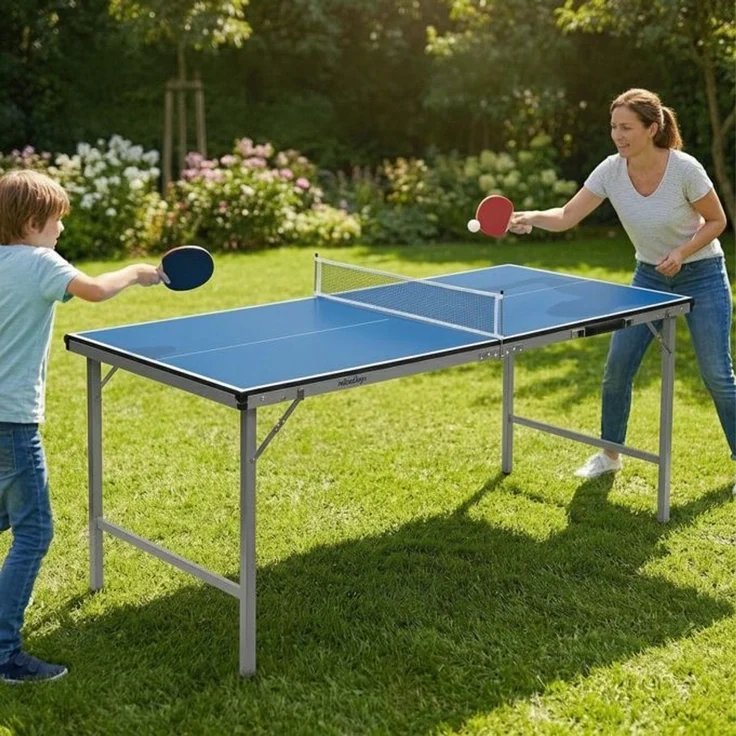 Relaxdays Klappbare Tischtennisplatte – Bild 3