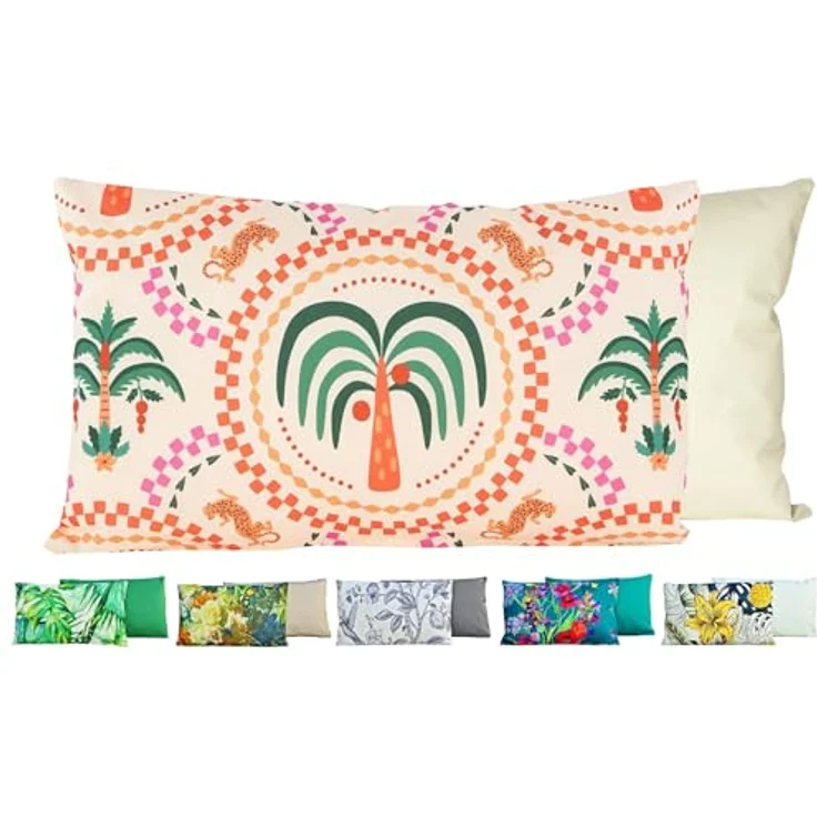 JACK Dekokissen Outdoor Lounge Kissen 30x50cm Motiv inkl. Füllung, mit Lotus-Effekt, Robust, strapazierfähig, für Innen & Außen geeignet – Bild 2