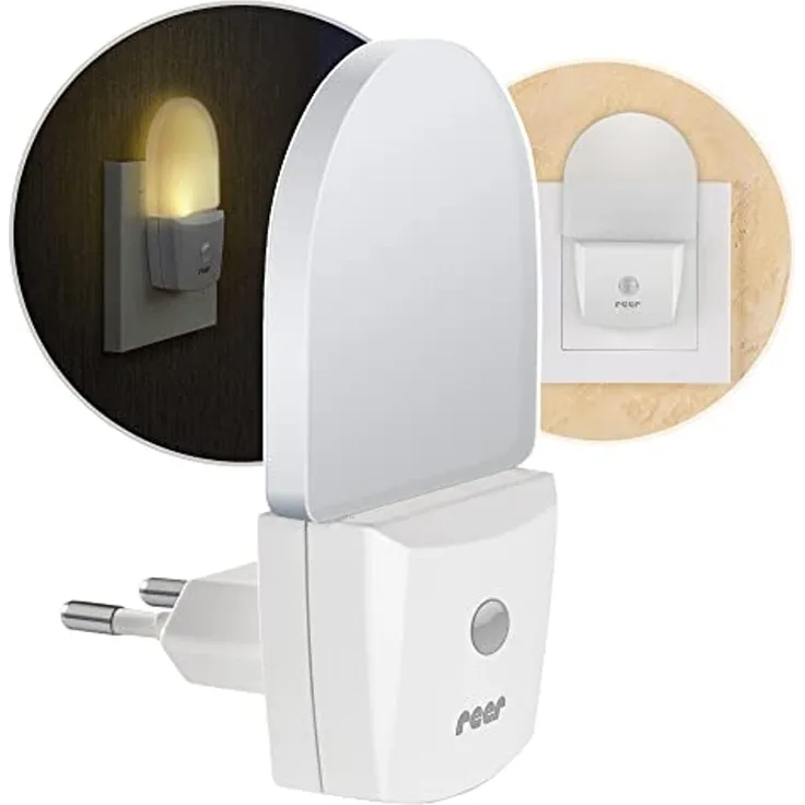 reer 52380 Nightguide - Nachtlicht mit Dämmerungssensor