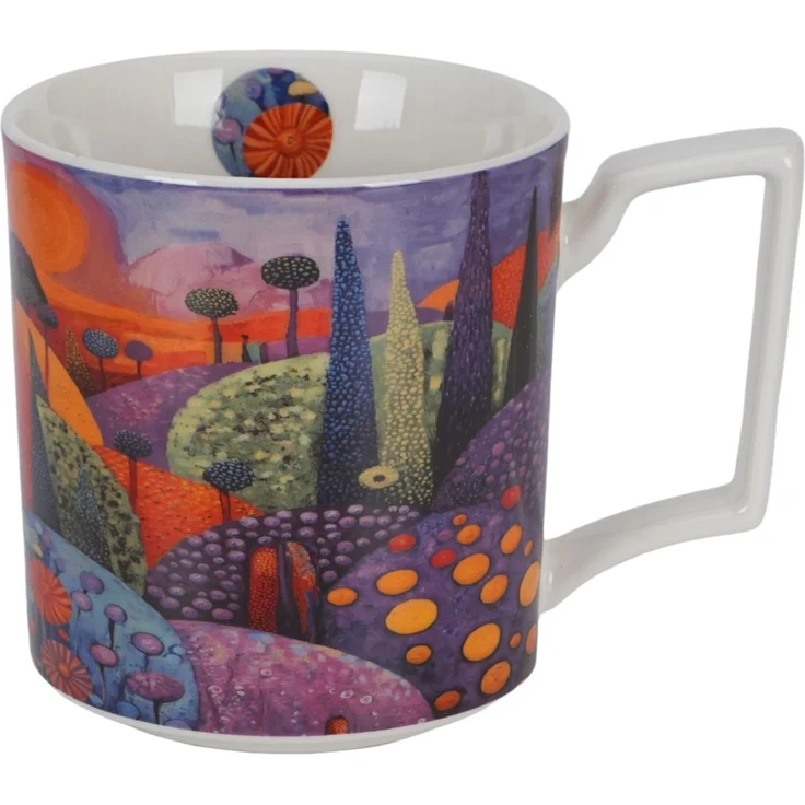 DUO Jumbo Becher 750 ml MODERN BUBBLY HILLS New Bone China Porzellan – Bild 2
