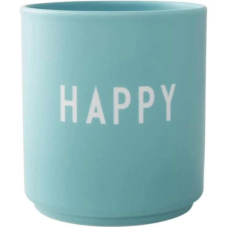 Design Letters Becher Favourite Cup Happy Aqua 10101002AQUAHAPPY