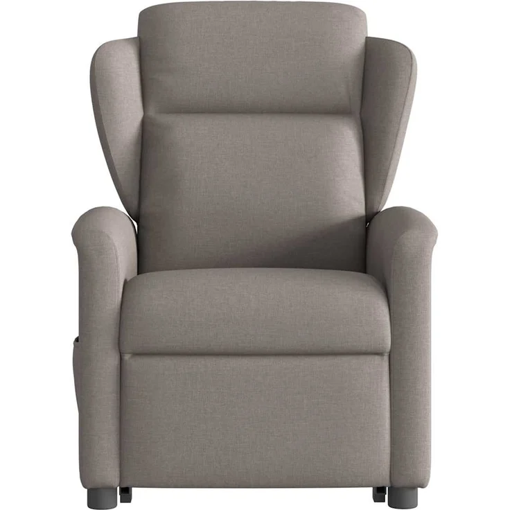 vidaXL Massagesessel mit Aufstehhilfe Taupe Stoff 3303151 – Bild 4