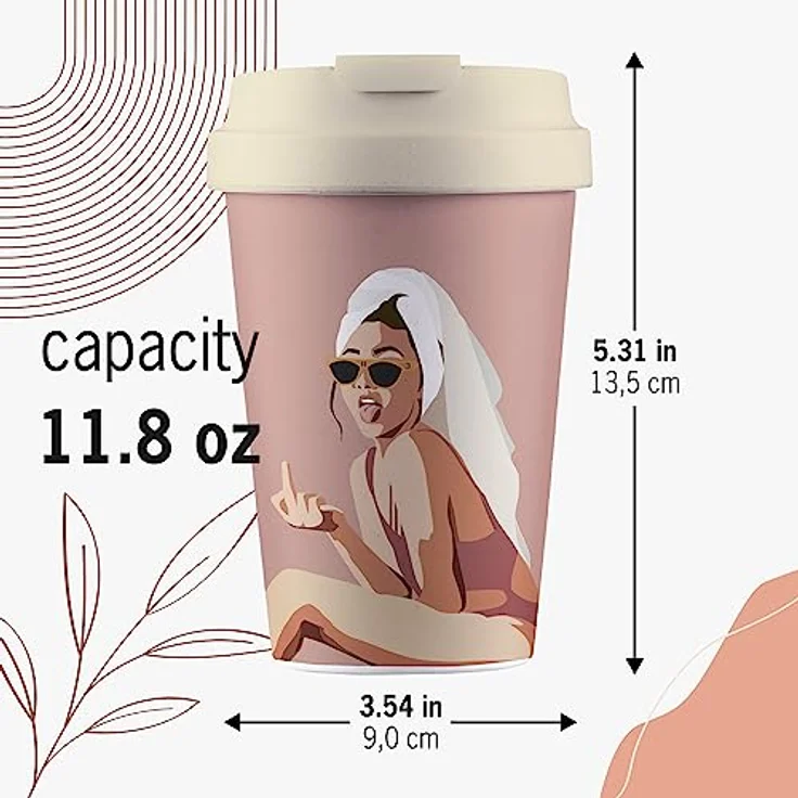 chic. mic Coffee-to-go-Becher bioloco plant easy cup – Bild 3