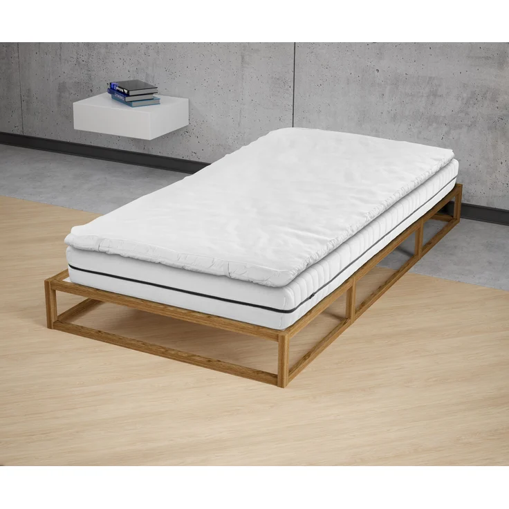 Sleep & Protect wasserundurchlässige Molton-Matratzenauflage für Topper 0808316, weiß, 1x 140x200 cm – Bild 4