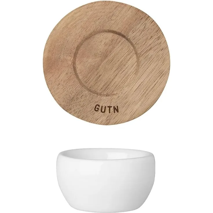 Eierbecher mit Unterteller "Gutn" - Räder Design