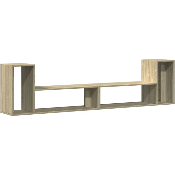 2 pcs TV-Schrank, Lowboard TV Sonoma-Eiche 100 x 30 x 50 cm Holzwerkstoff – Bild 6