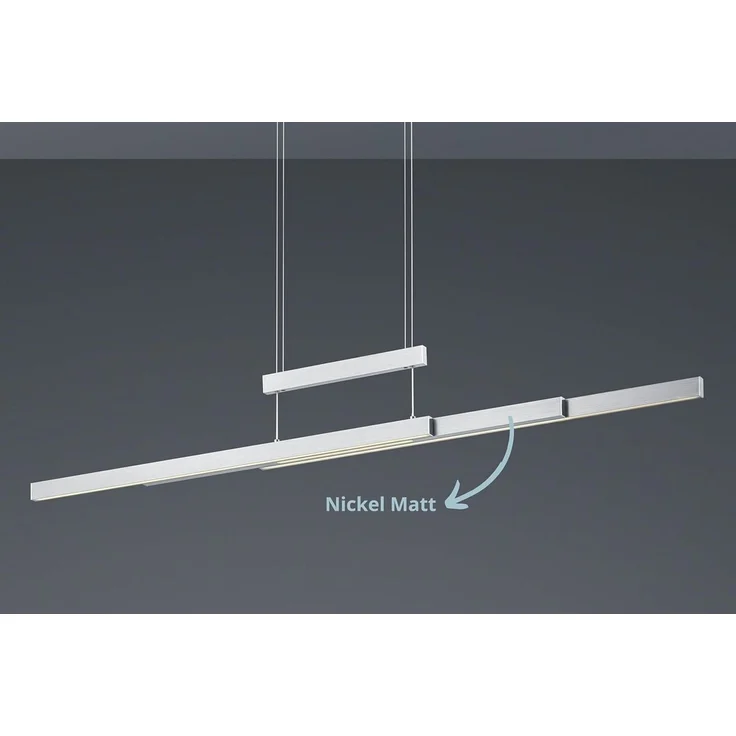 lightling LED Pendelleuchte Tina, LED fest integriert, Tageslichtweiß, 4 fach Touch, Lichtfarbe einstellbar, flexibel verstellbar – Bild 3