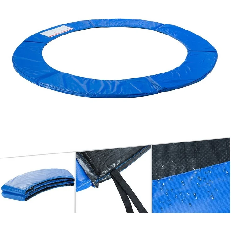 Arebos Trampolin-Randabdeckung Federschutz Ø 396 cm, Randschutz, PVC und PE, Reißfest, UV-resistente und wasserbeständige – Bild 2