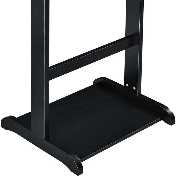 Herrendiener Lulboll 44x35x110 cm Schwarz [en. casa] – Bild 7