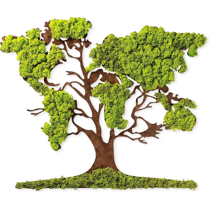 Wallity Wanddekoobjekt 100% MDF / MOSS – Bild 5