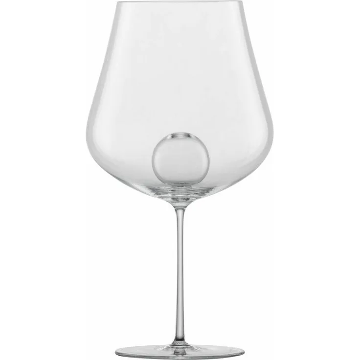 Zwiesel Glas Rotweinglas Air Sense Burgunder, Glas, handgefertigt