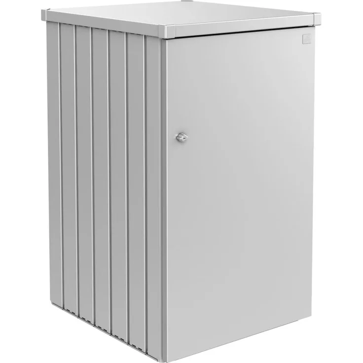 Biohort Mülltonnenbox Alex, silber-metallic, silber-metallic