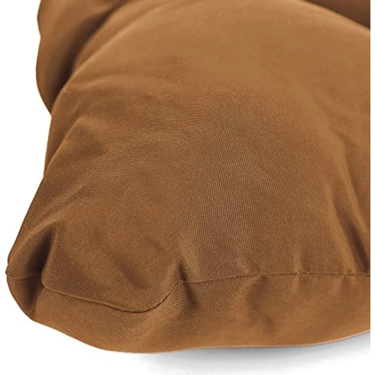 Kissen für Hängesessel Korb inkl. Rückenteil 2-teiliges Set Fun Braun – Bild 6