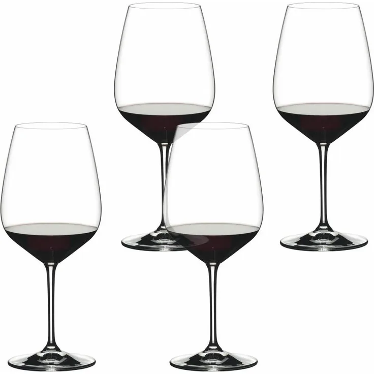 Riedel Extreme Cabernet 4er Set, vielseitiges Rotweinglas, Weinglas, Glas, 800 ml