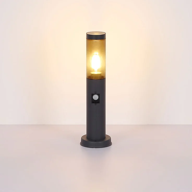 2er Set Sockelleuchte, Bewegungsmelder, anthrazit, H 45 cm – Bild 10