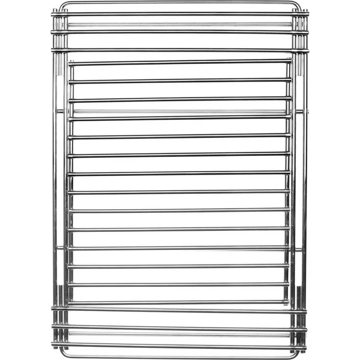 tepro Grillzubehör Hauptrost 28x39 cm für Rost-in-Rost-System - eckig, verstellbare Grillrosttiefe, ca. 39-50 cm Chrome – Bild 1