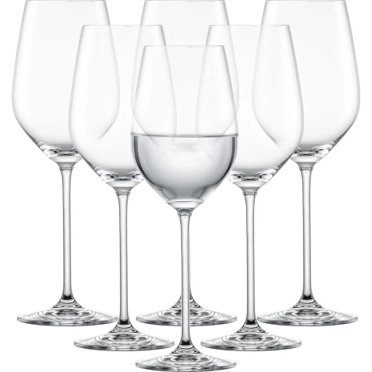 Schott Zwiesel Fortissimo Wasserglas 1, 6er Set, Trinkglas, Saftglas, Rotweinglas, Weinglas, 505 ml, 112493