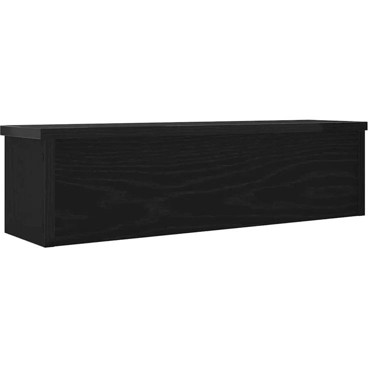 vidaXL Küchenregal Stapelbar Schwarz 60x15x16 cm Holzwerkstoff 860501 – Bild 4