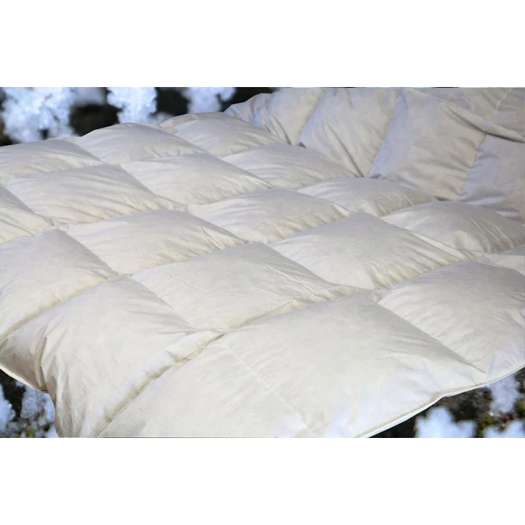 Betten Hofmann Ganzjahresdecke Daunenbett 6x7 200x220, Daunendecke Bettdecke 100% Neue Daunen – Bild 1