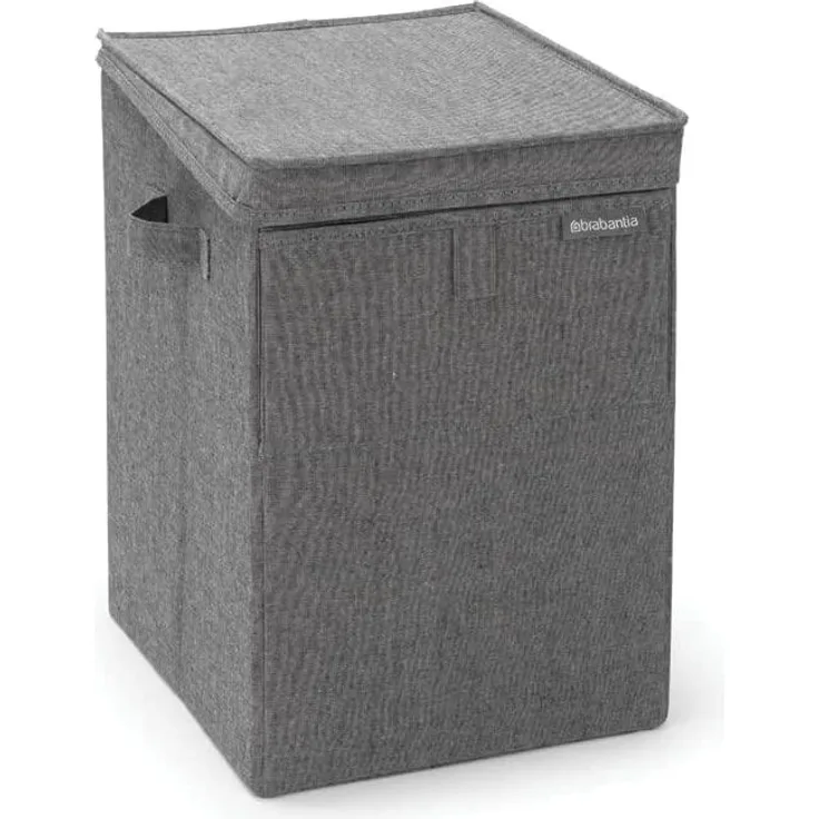 Brabantia Wäschekorbtasche 35 L faltbar schwarz Zubehör Waschen, Trocknen und Bügeln