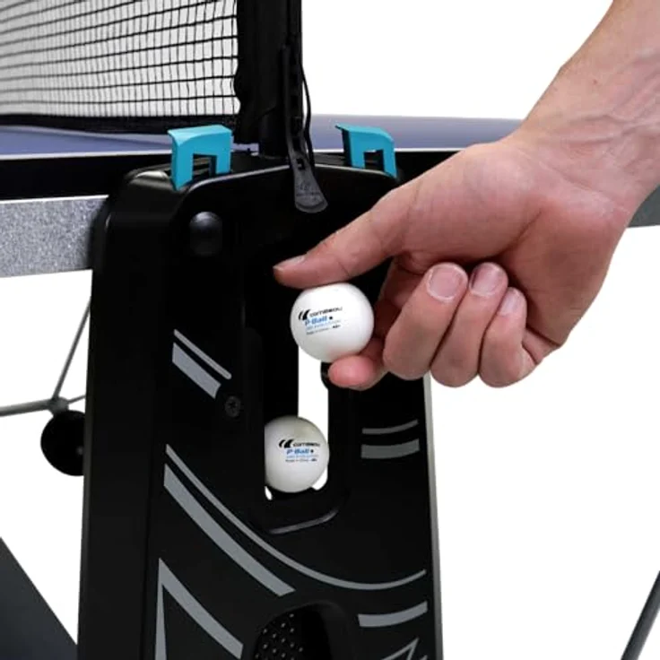 Cornilleau Indoor Tischtennisplatte 100, Einsteigermodell mit Push'n Lock-System und Höhenausgleich – Bild 5