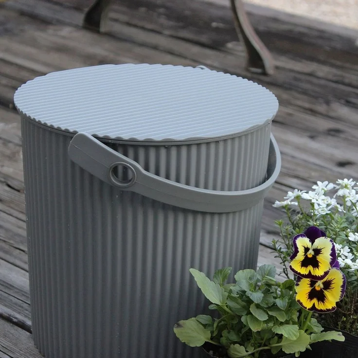 Hachiman Aufbewahrungsbox Hachiman Omnioutil Eimer LL Dunkelgrau 20 l – Bild 3