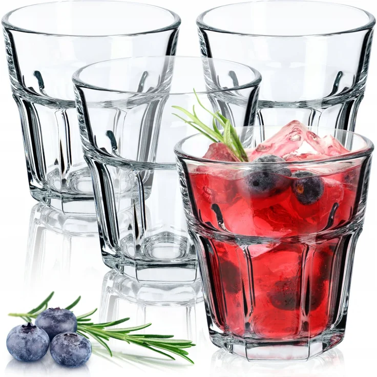 KADAX Gläser 230 ml, 4er-Set für Getränke – Bild 1