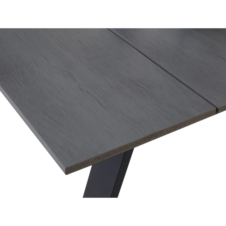 Gartentisch outdoor PRATO BHT 135x75x76 cm grau Outdoortisch Balkontisch Terrassentisch Outdoor-Tisch Loungetisch – Bild 3