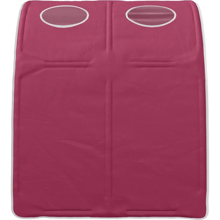vidaXL Bettunnel 2 pcs Rot 211 x 67,5 x 2 cm Polyester 893712 – Bild 7