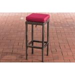 Barhocker Alia 5mm rubinrot