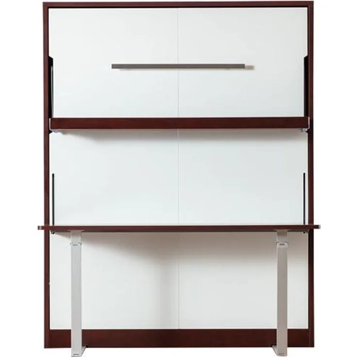 Schreibtisch Regal Bett 2in1 Funktions Schrankbett Möbel Tisch Wandbett Betten